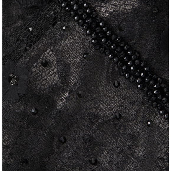 Mac Duggal Beaded & Embroidered Lace Gown - Picture 5 of 5